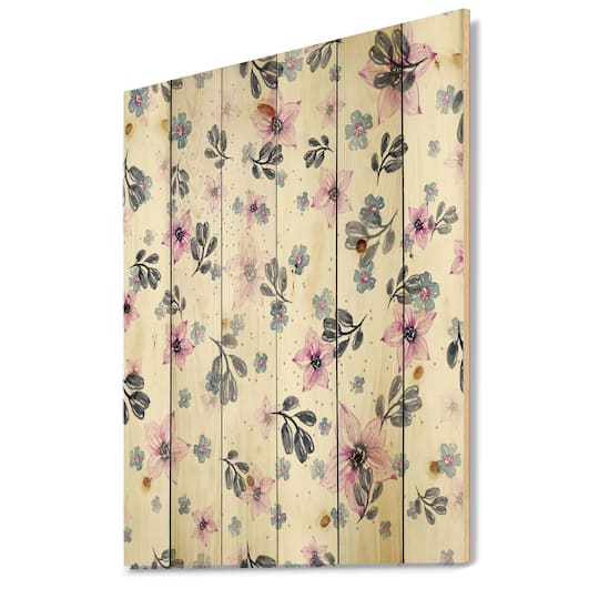 Designart - Pink Flowers and Petals
